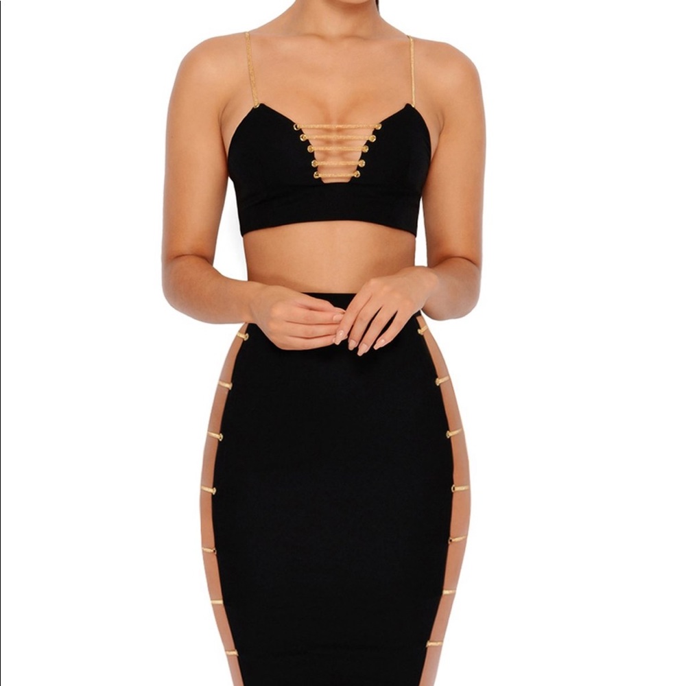 NWT! Oh Polly Two Piece Set (Top 4/Bottom 6)